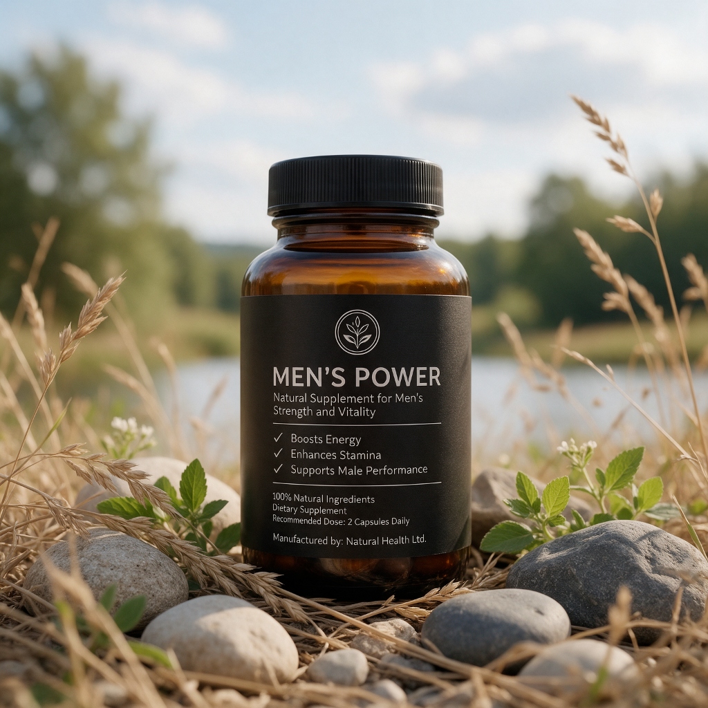 MEN'S POWER Natural Supplement for Men's Strength and Vitality Originalprodukt